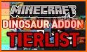 Dinosaur Addons for Minecraft related image
