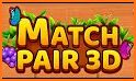 Match 3D: Pair matching game related image