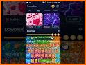 Colorful Glitter Keyboard Theme related image