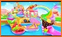 Ice Cream Cone Maker- Unicorn Cup Cakes Games related image