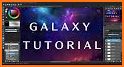 Galaxy Milky Way Keyboard Background related image