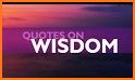Wisdom Quotes: Wise Words related image