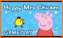 Happy Ms Chicken lay eggs-Peppa loves related image