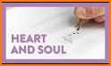 Hearts Doodles Keyboard Theme related image