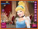 Cinderella dress up, Princess fashion makeup games related image