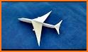 Origami paper airplanes: flying schemes related image