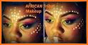 African MakeUp Tutorial Ideas related image