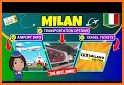 Public transport map Milan related image