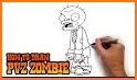 How To Draw Plants Vs Zombies Easily related image