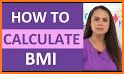 BMI calculator related image