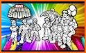 Coloring Pages Book For Super Hero Squad Game related image