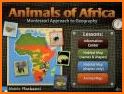 Animals of Asia - Montessori Geography related image