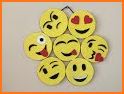 3D Cute Glitter Smile Emoji Theme related image