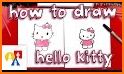 Hello Kitty Drawing Book related image