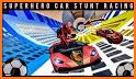 Superhero Car Stunts Racing related image