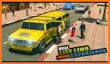 Big City Limo Car Driving Simulator : Taxi Driving related image