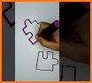 Quiz FNF draw puzzle - sketching puzzle related image