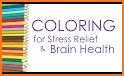 Adult Color Book : Stress relief coloring related image