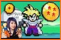 Goku Pixel Color by Number: Goku Saiyan Pixel Art related image