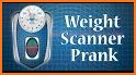 Weight finger scanner prank related image