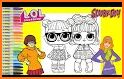 new coloring lol book- dolls. related image