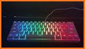 Colorful Rainbow Keyboard Background related image