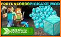 Pickaxe mod for minecraft MCPE - Minecraft Mod related image