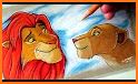 Learn Painting Coloring for The King Lion by Fans related image