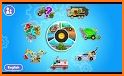 Shadow Puzzle For Kids -education,animals,vehicles related image