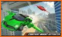 Flying car game : City car games 2020 related image