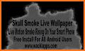 Skull Smoke Live Wallpaper related image
