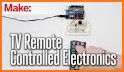 Remote for electronics (TVs, speakers) related image