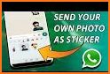 Text sticker maker for whatsapp - text stickers related image