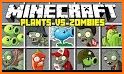 Plants vs Zombies Minigame Mod for Minecraft PE related image