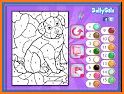 Coloring Book Christmas Color By Number Paint Game related image