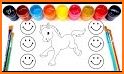 Horses Coloring Pages Book related image