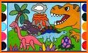 Dinosaur Coloring Games - Dinosaurs Jigsaw Puzzle related image