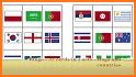 World Cup 2018 National Flags Photo Frames related image
