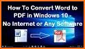 Convert Word to PDF - Documents DOC to PDF related image