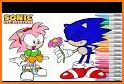 sonic coloring book related image