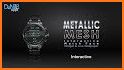 Metallic Mesh HD WatchFace Widget & Live Wallpaper related image