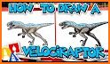 How to draw dinosaurs. Step by step lessons related image