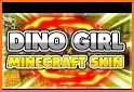 Dino Girl Skins for Minecraft related image
