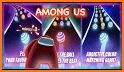 Among Us imposter Tiles Hop Beat Dancing related image