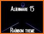 Rainbow Drops Keyboard Theme related image