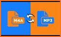 M4A to Mp3 Converter - M4b to mp3 - M4p to mp3 related image