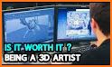 Artist Life 3D!! Tricks related image