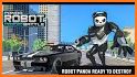 Police Panda Robot Game:Panda Robot Transformation related image