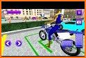 Superhero Bike Parking: Extreme Stunts Racing Game related image