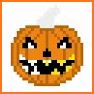 Halloween Pixel Art - Coloring By Numbers related image